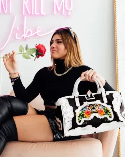 THE FLORAL CUT MINI DUFFLE>SPRAYGROUND Online