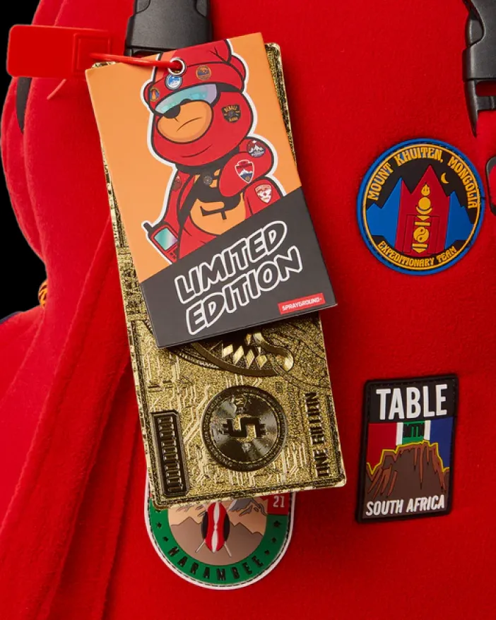 THE GLOBAL EXPEDITION MONEYBEAR TEDDYBEAR BACKPACK>SPRAYGROUND Clearance