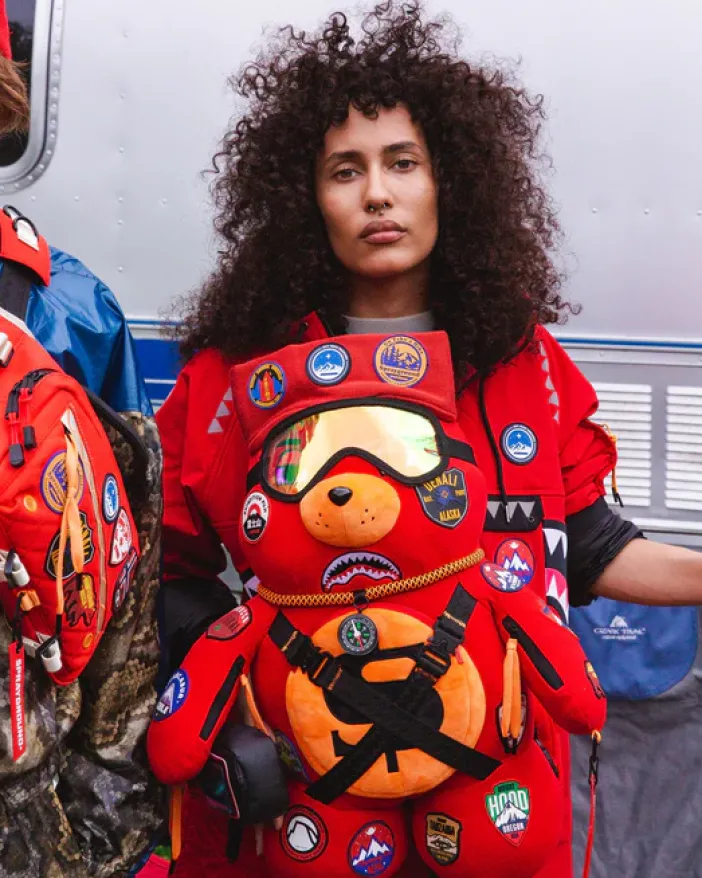 THE GLOBAL EXPEDITION MONEYBEAR TEDDYBEAR BACKPACK>SPRAYGROUND Clearance