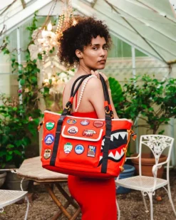 THE GLOBAL EXPEDITION TOTE>SPRAYGROUND Hot