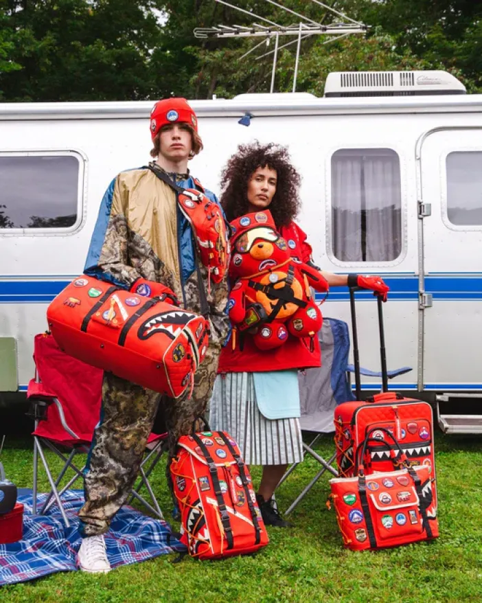 THE GLOBAL EXPEDITION TOTE>SPRAYGROUND Hot