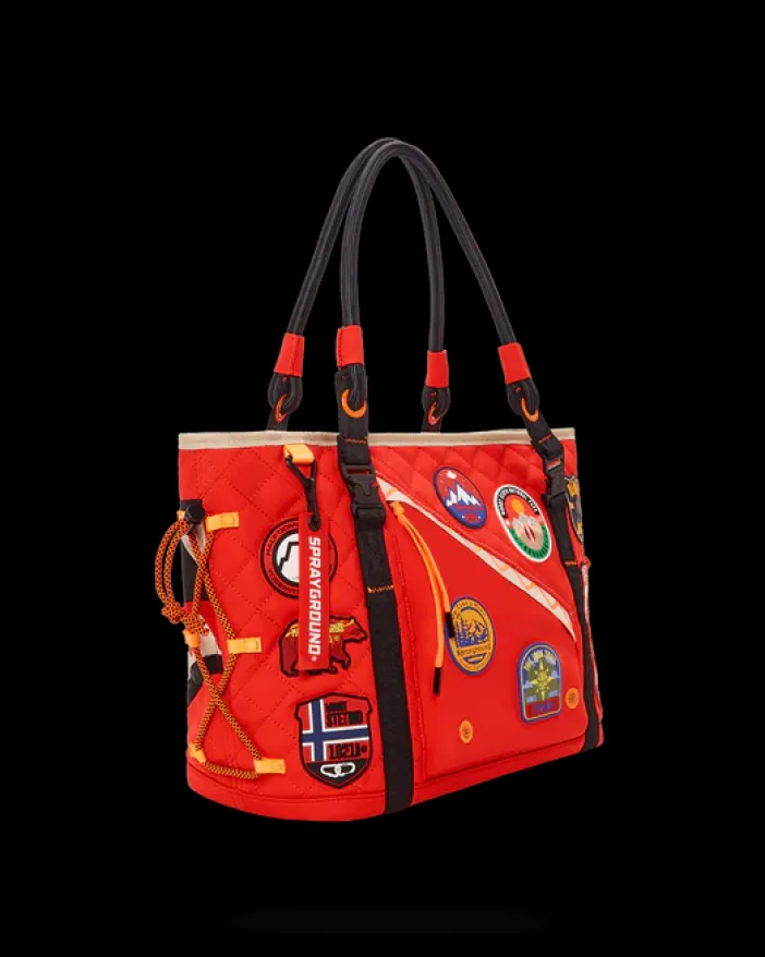 THE GLOBAL EXPEDITION TOTE>SPRAYGROUND Hot
