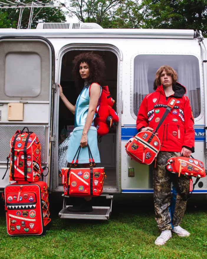 THE GLOBAL EXPEDITION TOTE>SPRAYGROUND Hot