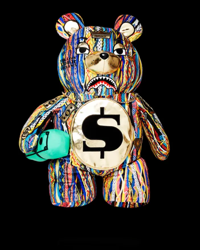 THE GOLDEN AGE MONEYBEAR TEDDYBEAR BACKPACK>SPRAYGROUND Clearance