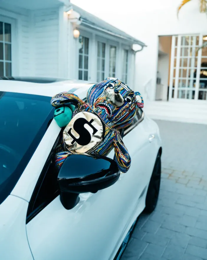 THE GOLDEN AGE MONEYBEAR TEDDYBEAR BACKPACK>SPRAYGROUND Clearance