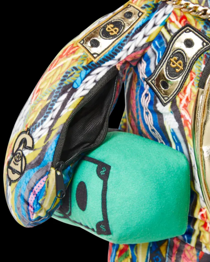 THE GOLDEN AGE MONEYBEAR TEDDYBEAR BACKPACK>SPRAYGROUND Clearance