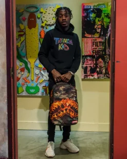 THE LIL TJAY BURNER SHARK DLX BACKPACK>SPRAYGROUND Best