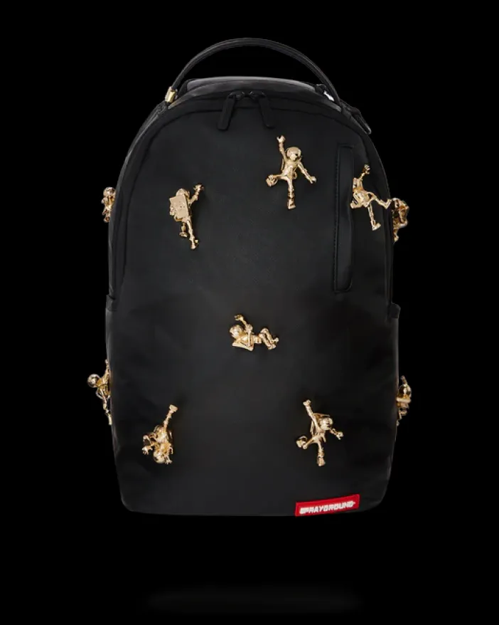 THE LOST IN SPACE BACKPACK (10 3D GOLD METAL ASTRONAUTS)>SPRAYGROUND Outlet