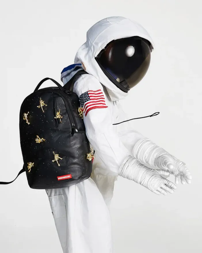 THE LOST IN SPACE BACKPACK (10 3D GOLD METAL ASTRONAUTS)>SPRAYGROUND Outlet