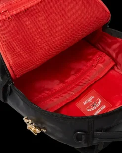 THE LOST IN SPACE BACKPACK (10 3D GOLD METAL ASTRONAUTS)><noscript><img width=