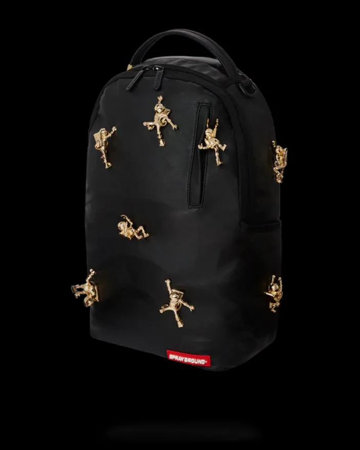 THE LOST IN SPACE BACKPACK (10 3D GOLD METAL ASTRONAUTS)>SPRAYGROUND Outlet