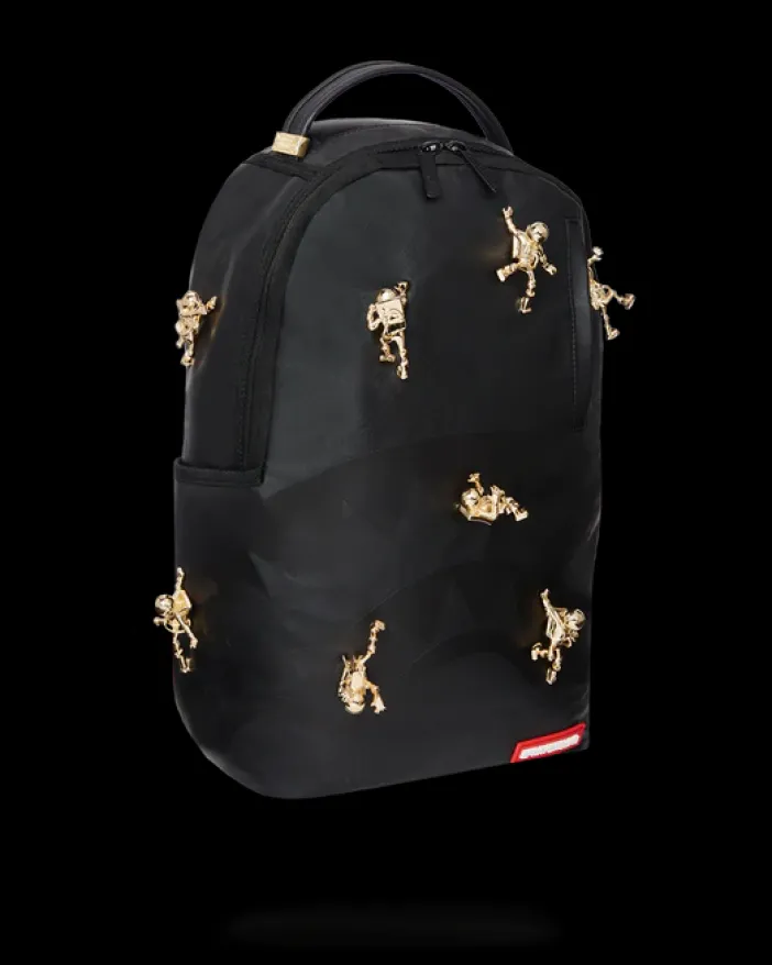 THE LOST IN SPACE BACKPACK (10 3D GOLD METAL ASTRONAUTS)>SPRAYGROUND Outlet