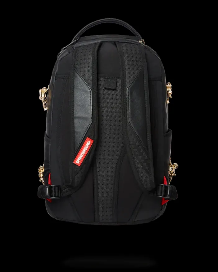 THE LOST IN SPACE BACKPACK (10 3D GOLD METAL ASTRONAUTS)>SPRAYGROUND Outlet