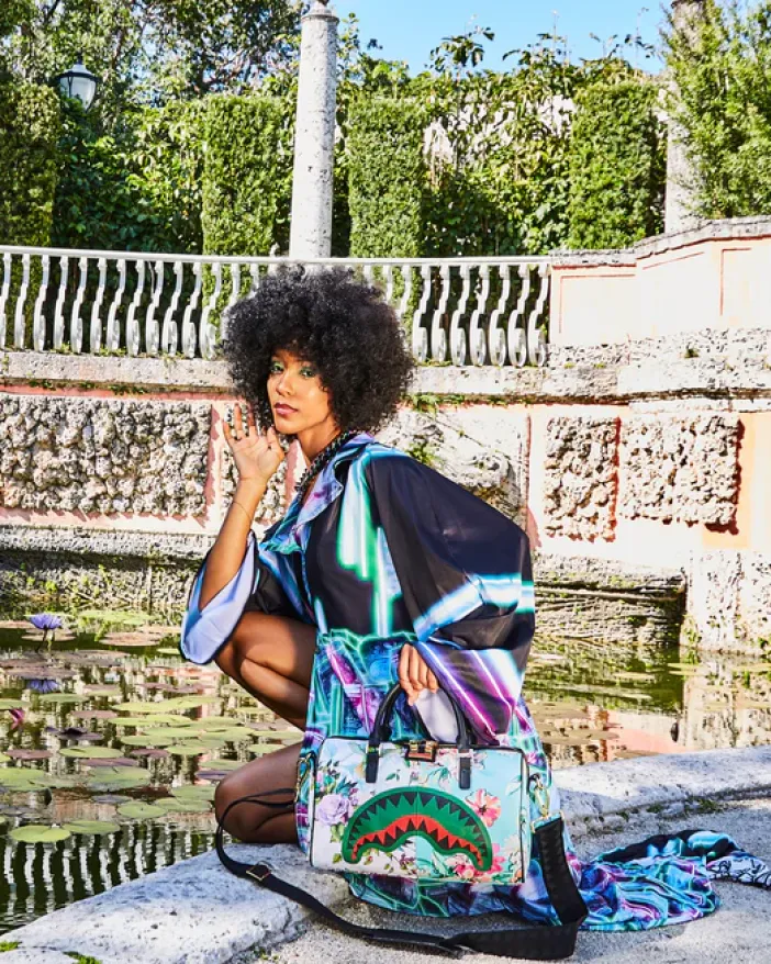 THE SANCTUARY MINI DUFFLE>SPRAYGROUND Hot