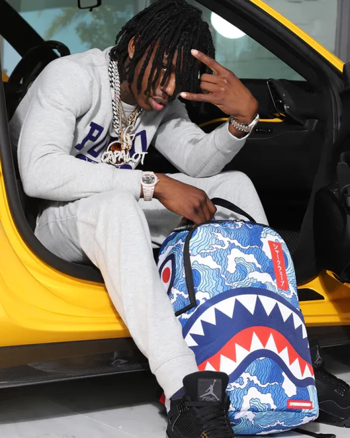 THE SHARK WAVE (made from 100% recycled plastic bottles from the ocean)>SPRAYGROUND Clearance
