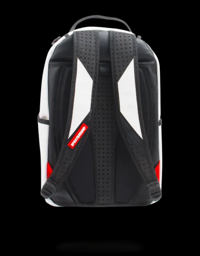THE DIY WHITE BACKPACK (VEGAN LEATHER u0026 INNER MONEY LINING) u0026 MARKERS INCLUDED>SPRAYGROUND Online
