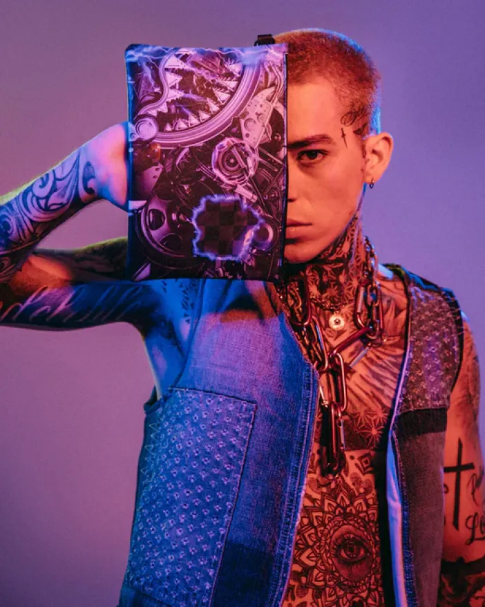 THE UNDERCURRENT CROSS-OVER CLUTCH>SPRAYGROUND