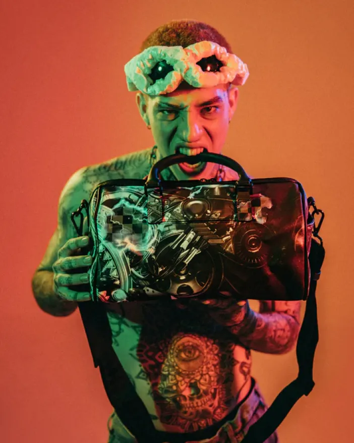 THE UNDERCURRENT MINI DUFFLE>SPRAYGROUND Hot
