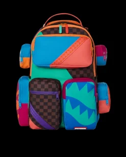 THROWBACK BACKPACK TROOPER>SPRAYGROUND Clearance