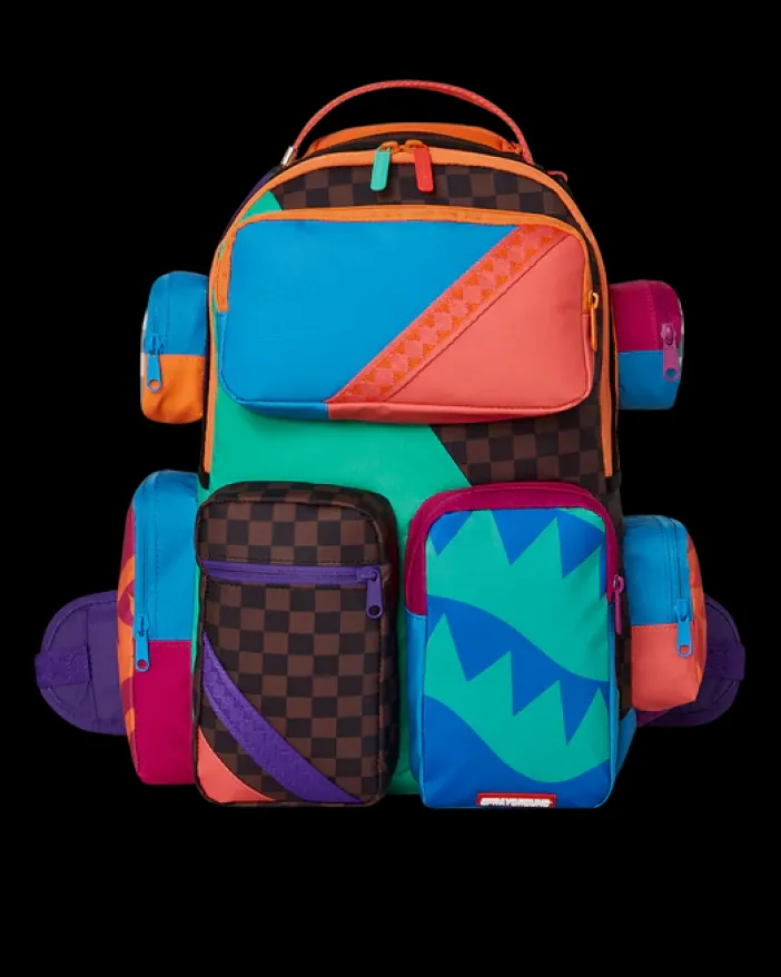 THROWBACK BACKPACK TROOPER>SPRAYGROUND Clearance