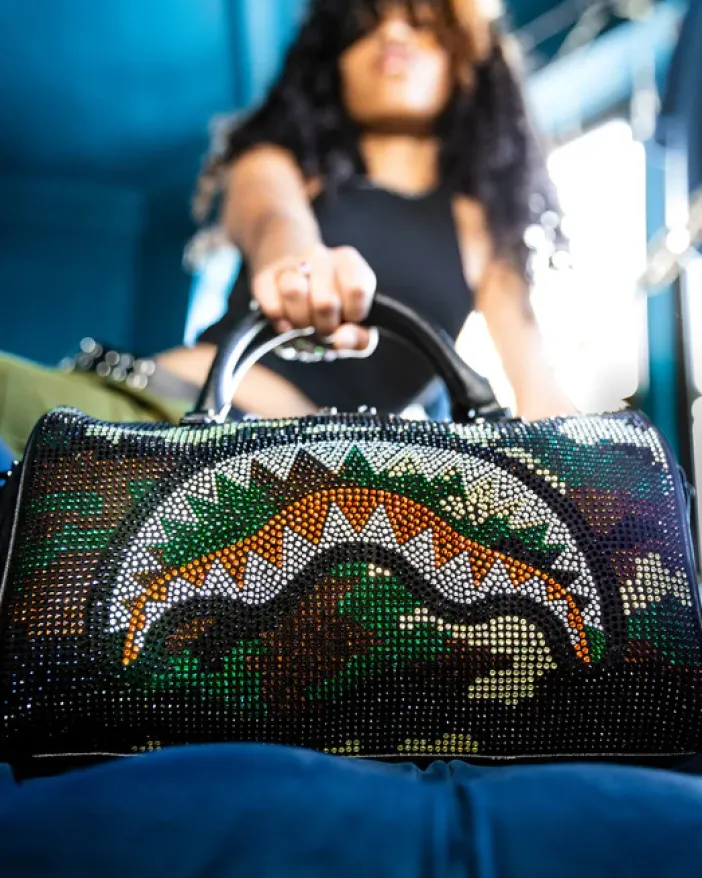 TRINITY CAMO MINI DUFFLE>SPRAYGROUND Hot