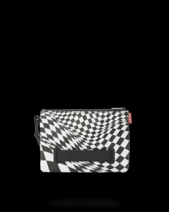 TRIPPY CHECK CROSSOVER CLUTCH><noscript><img width=