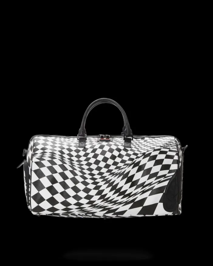 TRIPPY CHECK DUFFLE>SPRAYGROUND Clearance