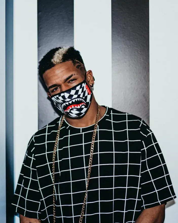 TRIPPY CHECK FACE MASK>SPRAYGROUND Discount