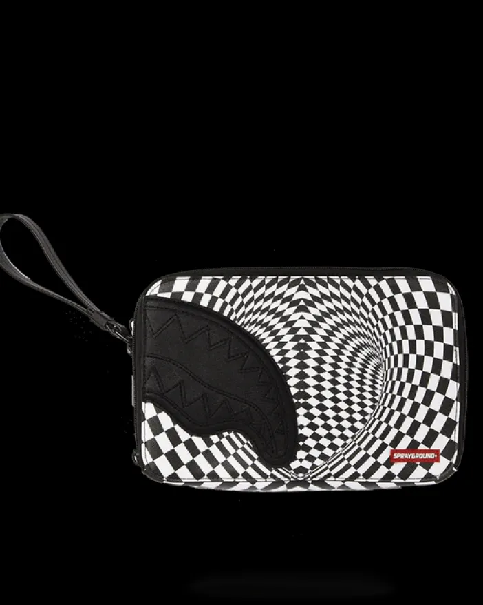 TRIPPY CHECK TOILETRY AKA MONEY BAG>SPRAYGROUND Online