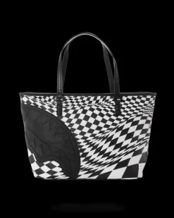 TRIPPY CHECK TOTE><noscript><img width=