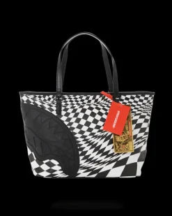 TRIPPY CHECK TOTE><noscript><img width=