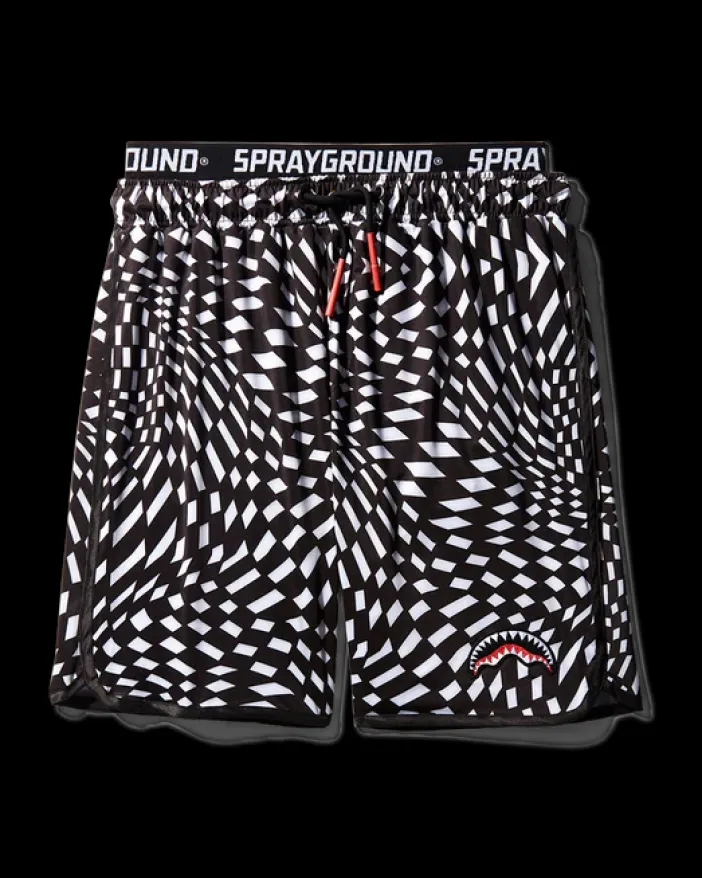 TRIPPY CORTO SWIM TRUNKS>SPRAYGROUND
