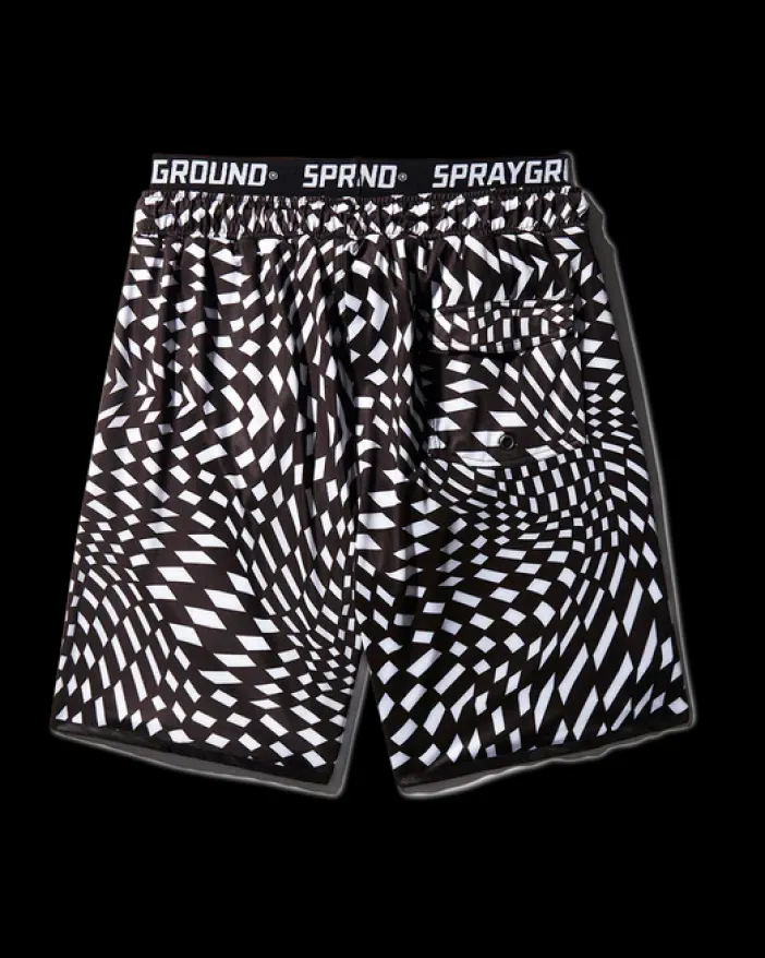 TRIPPY CORTO SWIM TRUNKS>SPRAYGROUND