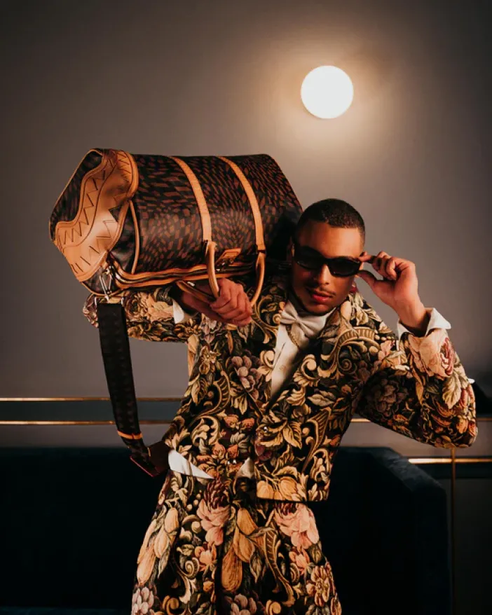 TRIPPY HENNY DUFFLE>SPRAYGROUND New