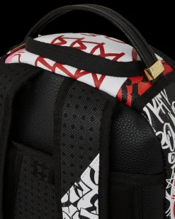 TRI-SPLIT GRAFFITI BACKPACK (DLXV)><noscript><img width=