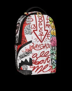 TRI-SPLIT GRAFFITI BACKPACK (DLXV)><noscript><img width=