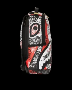TRI-SPLIT GRAFFITI BACKPACK (DLXV)><noscript><img width=