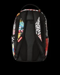 TRI-SPLIT GRAFFITI BACKPACK (DLXV)><noscript><img width=