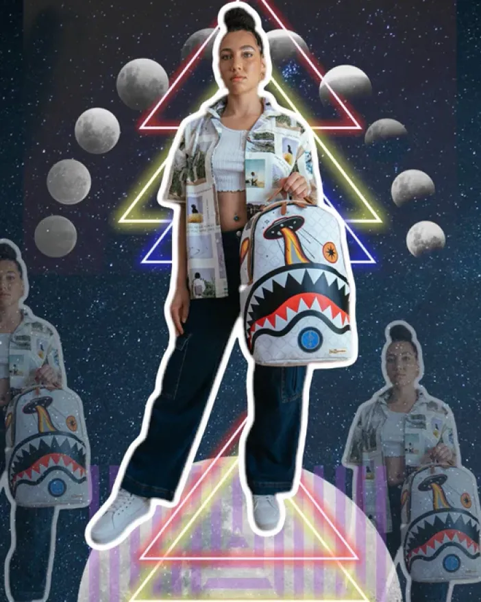 UFO OUTTA THIS WORLD BACKPACK (DLXV)>SPRAYGROUND Discount