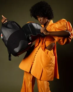 VELCRO SHARK - 3 INTERCHANGEABLE SHARKS BACKPACK (DLXV)><noscript><img width=
