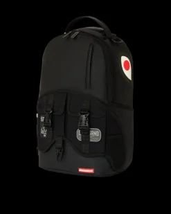 VELCRO SHARK - 3 INTERCHANGEABLE SHARKS BACKPACK (DLXV)><noscript><img width=