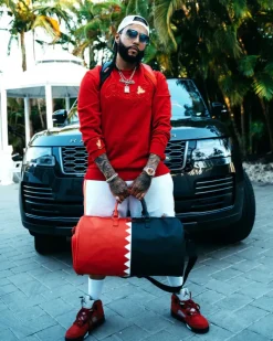 VERTICAL SHARK CUT u0026 SEW DUFFLE><noscript><img width=