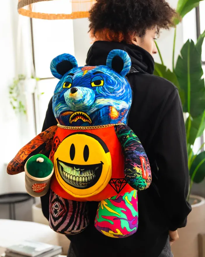VILLAIN MONEY BEAR TEDDYBEAR RON ENGLISH EDITION BACKPACK>SPRAYGROUND Best