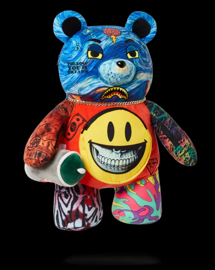 VILLAIN MONEY BEAR TEDDYBEAR RON ENGLISH EDITION BACKPACK>SPRAYGROUND Best
