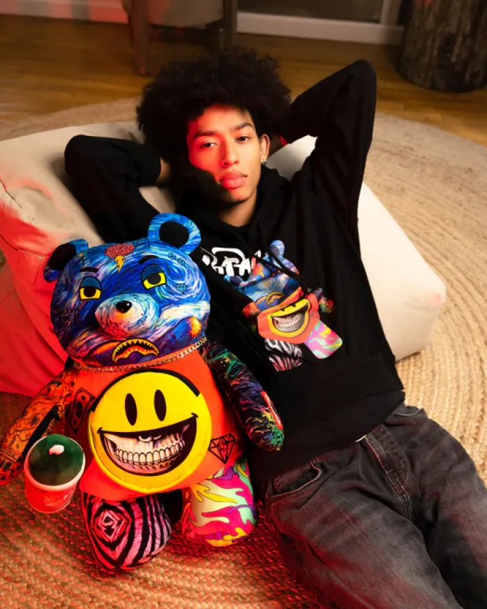 VILLAIN MONEY BEAR TEDDYBEAR RON ENGLISH EDITION BACKPACK>SPRAYGROUND Best