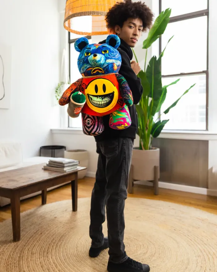 VILLAIN MONEY BEAR TEDDYBEAR RON ENGLISH EDITION BACKPACK>SPRAYGROUND Best