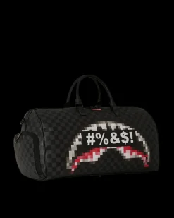 'WHAT THE BEEP' SHARK DUFFLE><noscript><img width=
