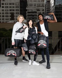 'WHAT THE BEEP' SHARK DUFFLE><noscript><img width=