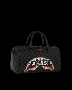 'WHAT THE BEEP' SHARK MINI DUFFLE><noscript><img width=