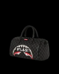 'WHAT THE BEEP' SHARK MINI DUFFLE><noscript><img width=